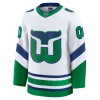 Miesten NHL Carolina Hurricanes Pelipaita Custom Fanatics Premium Alternate 2024-25 Valkoinen